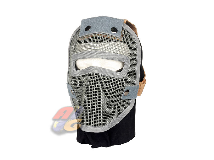 V-Tech V5 3Points/ Steel Full Face Mask(Grey) - Click Image to Close